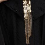 ⁦سلسال شال بتصميم سبلة دائرية⁩ - الصورة ⁦9⁩