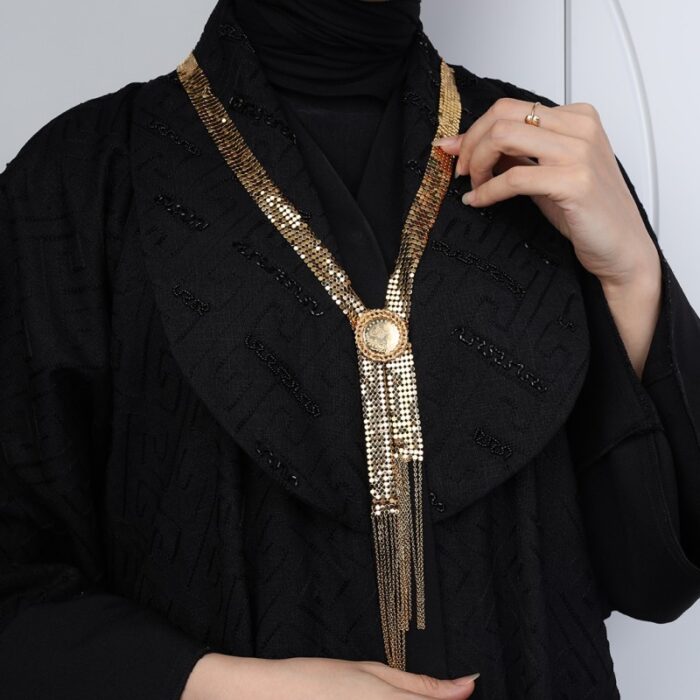 ⁦سلسال شال بلدي بتصميم دائري⁩ - الصورة ⁦3⁩