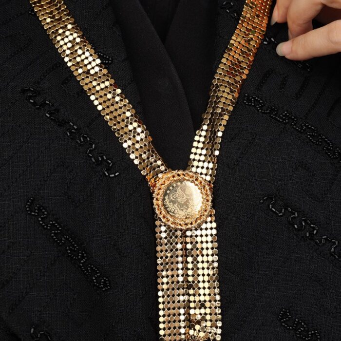 ⁦سلسال شال بلدي بتصميم دائري⁩ - الصورة ⁦4⁩