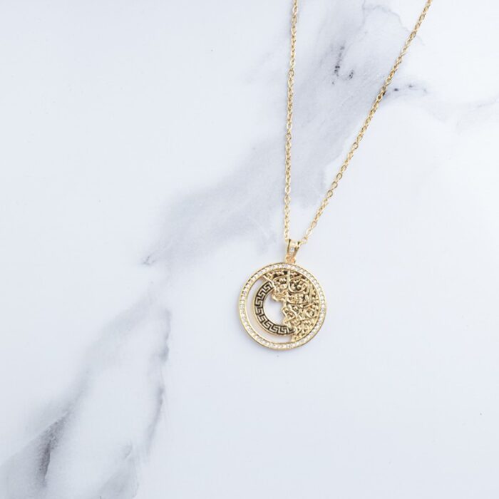 10336344_67dc57972f8fa سلسال ذهبي بتصميم دائري - الصورة 1