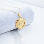 سلسال ذهبي بتصميم ليرة مجدل