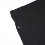 ⁦فيزون بناتي قطني مع جيوب جانبية للأطفال لون اسود⁩ - الصورة ⁦4⁩