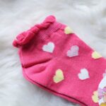 ⁦جوارب بناتي قصيرة الطول بتصميم نقشات من 2way (12 زوج) للاطفال بألوان متعددة⁩ - الصورة ⁦3⁩