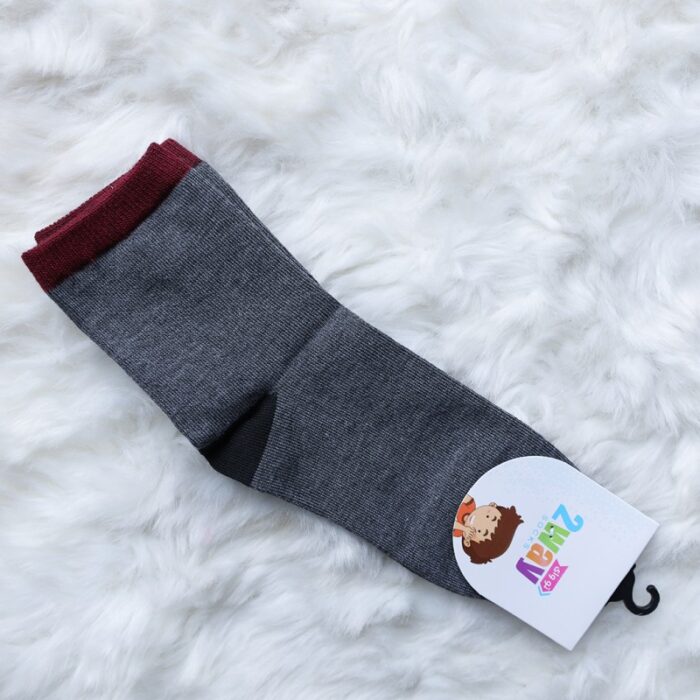 ⁦جوارب ولادي طويلة من 2way (12 زوج) للاطفال بألوان متعددة⁩ - الصورة ⁦5⁩