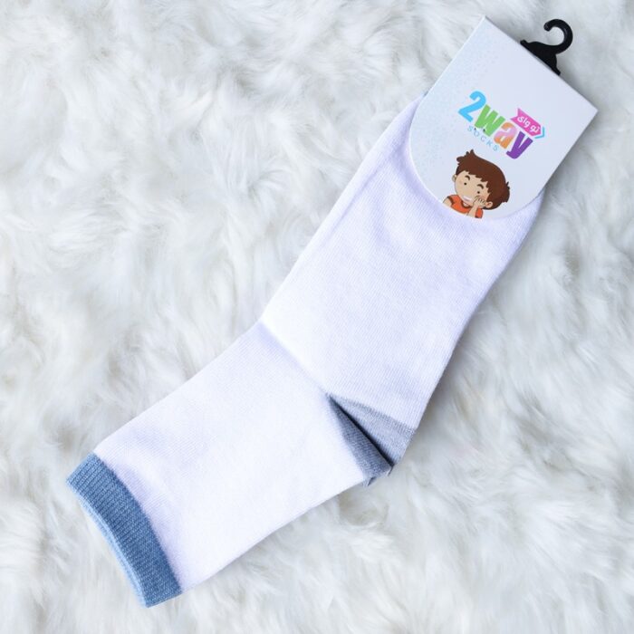 ⁦جوارب ولادي طويلة من 2way (12 زوج) للاطفال بألوان متعددة⁩ - الصورة ⁦8⁩
