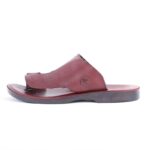 ⁦شبشب جلد طبيعي من سمارت SMART نمرة كبيرة 47 و 48 و 49 لون كرميدي⁩ - الصورة ⁦4⁩