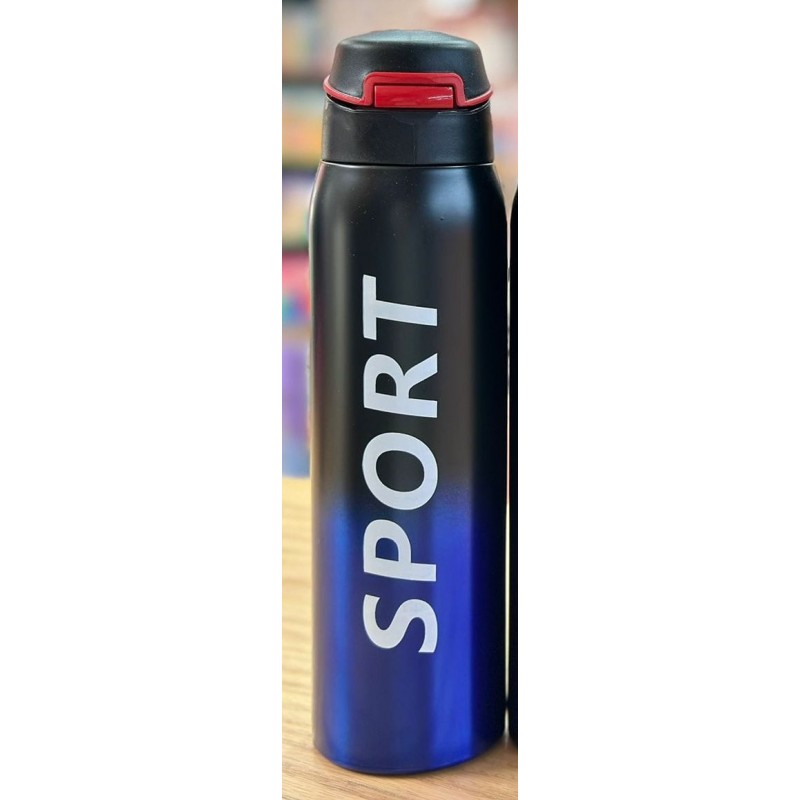 ⁦مطرة ثيرموس سبورت لون أسود وكحلي⁩ - الصورة ⁦1⁩
