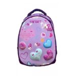 ⁦شنطة مدرسة بناتي 14 انش لون بنفسجي⁩ - الصورة ⁦2⁩