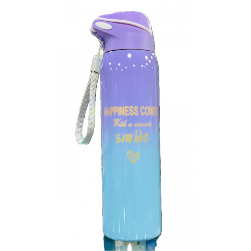 ⁦مطرة ثيرموس حراري لون بنفسجي وأزرق⁩ - الصورة ⁦1⁩