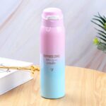 ⁦مطرة ثيرموس حراري لون زهري وأزرق⁩ - الصورة ⁦3⁩