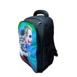 ⁦شنطة مدرسة ولادي 16 انش بتصميم الجوكر لون اسود⁩ - الصورة ⁦2⁩