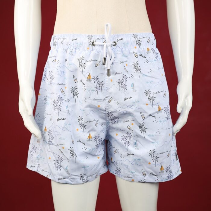 10336745_67dc5a34779b3 شورت برباط للرجال لون أزرق فاتح - الصورة 1