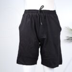 ⁦شورت مع رباط للرجال لون أسود⁩ - الصورة ⁦2⁩