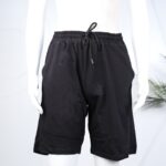 ⁦شورت مع رباط للرجال لون أسود⁩ - الصورة ⁦4⁩