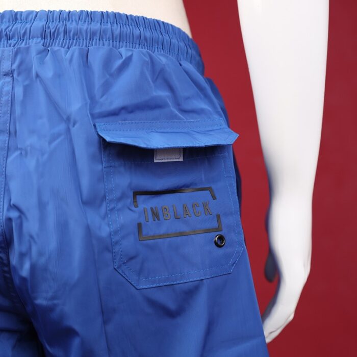 ⁦شورت مع رباط للرجال لون أزرق⁩ - الصورة ⁦8⁩