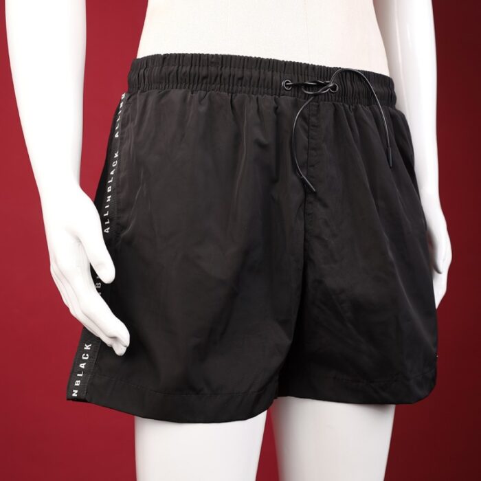 ⁦شورت مع رباط للرجال لون أسود⁩ - الصورة ⁦3⁩