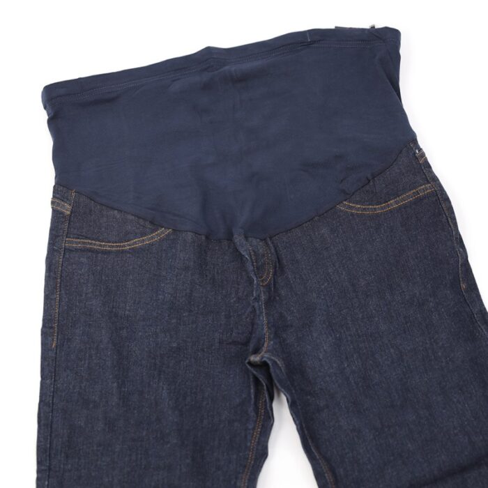 10336755_67dc5a5b4694a بنطال جينز حمل للنساء لون أزرق غامق - الصورة 1