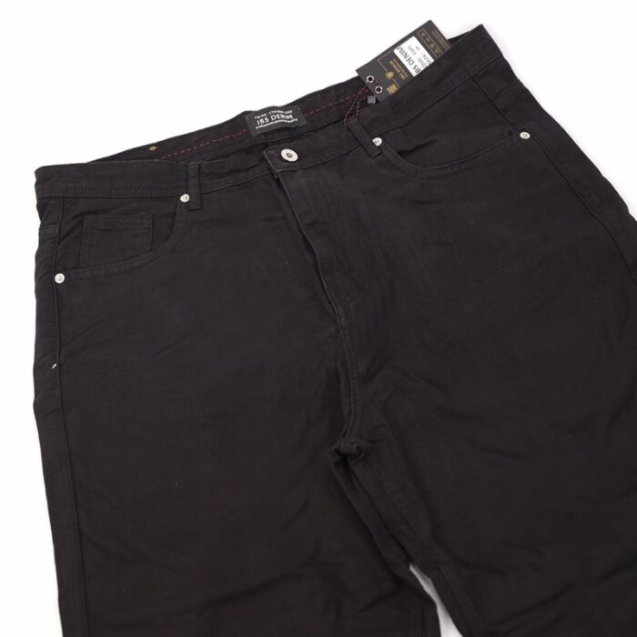 ⁦بنطال جينز ستاتي لون أسود⁩ - الصورة ⁦4⁩