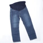 ⁦بنطال جينز حمل للنساء لون أزرق غامق⁩ - الصورة ⁦3⁩