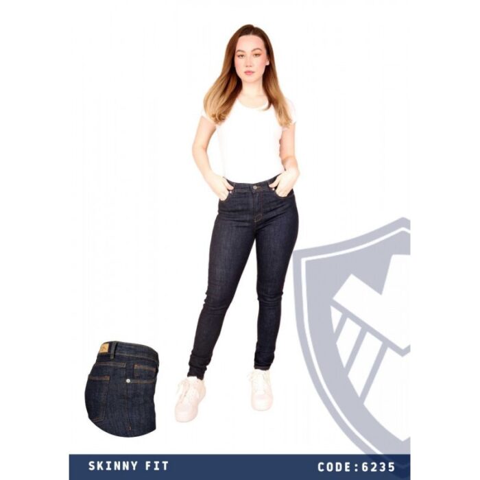 10336761_67dc5a6e618e5 بنطال جينز للنساء لون أزرق غامق - الصورة 1