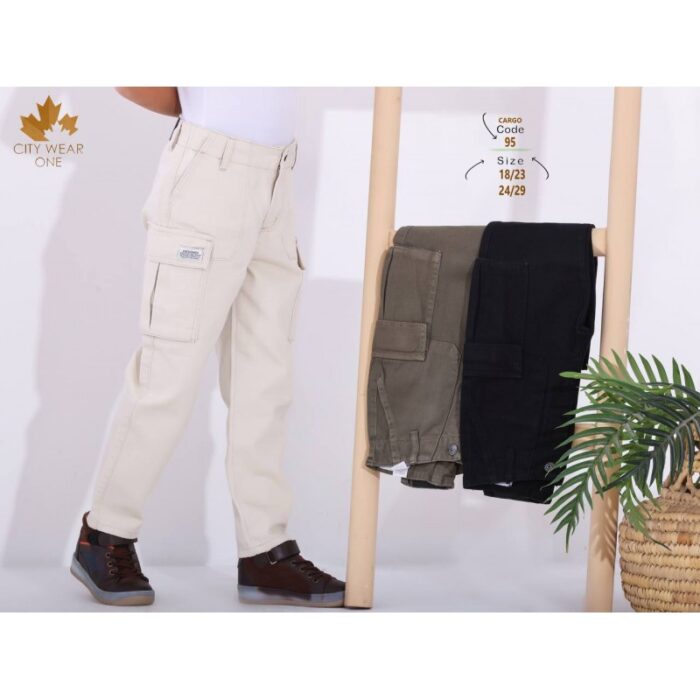 10336768_67dc5a808ed56 بنطال كتان ولادي لون بيج - الصورة 1