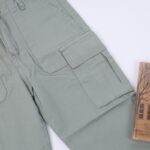 ⁦بنطال كتان ولادي لون أخضر فاتح⁩ - الصورة ⁦6⁩