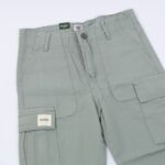 ⁦بنطال كتان ولادي لون أخضر فاتح⁩ - الصورة ⁦7⁩