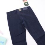 ⁦بنطال كتان ولادي لون كحلي⁩ - الصورة ⁦7⁩