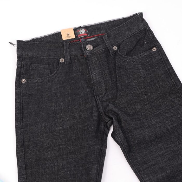 ⁦بنطال جينز ولادي لون أسود⁩ - الصورة ⁦3⁩