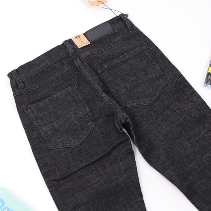 ⁦بنطال جينز ولادي لون أسود⁩ - الصورة ⁦6⁩