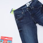 ⁦بنطال جينز سليم فيت ولادي لون أزرق غامق⁩ - الصورة ⁦6⁩