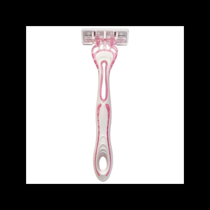 ⁦طقم 4 شفرات حلاقة من x-epil تحتوي كل واحدة على 3 شفرات وخلاصة الاولوفيرا وفيتامين e⁩ - الصورة ⁦3⁩