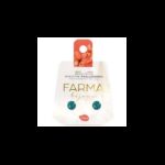 حلق أذن من فارما farma مقاس 6 ملم بتصميم blue zircon بلون ازرق