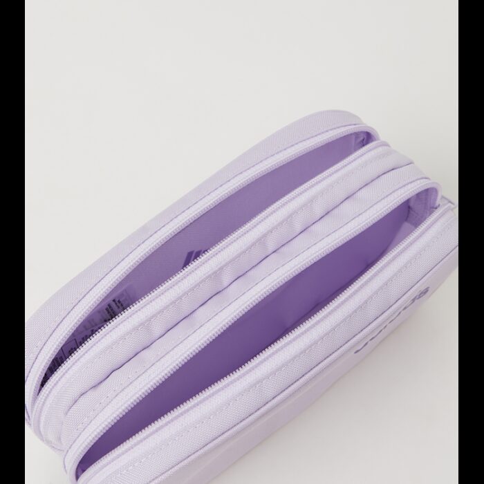 ⁦مقلمة اديداس لوجو برينتد بينسل لون ابيض وبنفسجي-adidas Logo Printed Pencil Case⁩ - الصورة ⁦4⁩