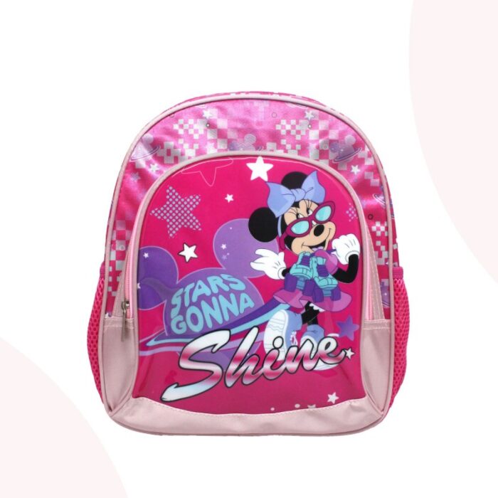 10336841_67dc5b4ba68ae حقيبة للروضة حجم صغير لون زهري وفوشي بتصميم ميكي ماوس - الصورة 1