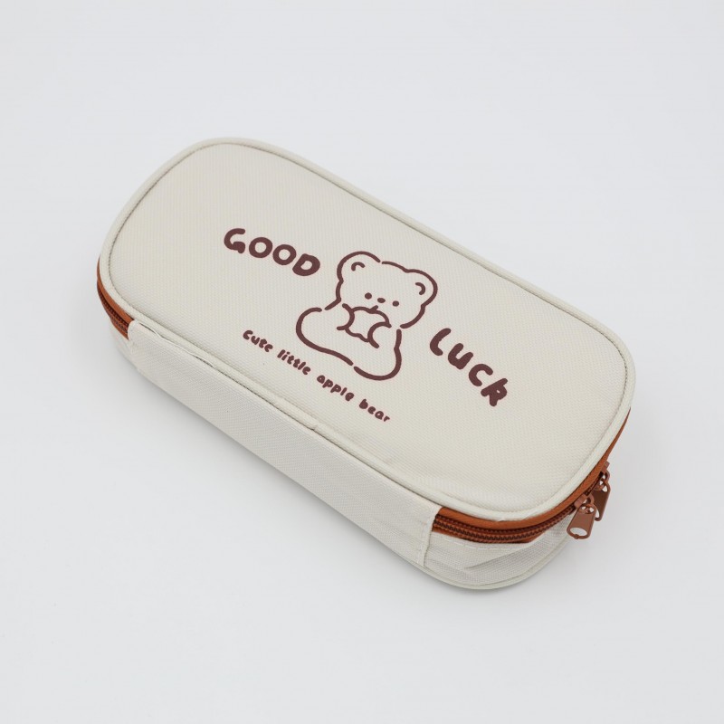 ⁦مقلمة لون بيج وبني⁩ - الصورة ⁦1⁩