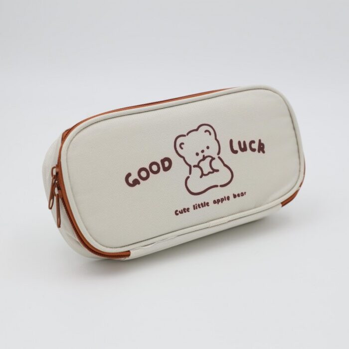 ⁦مقلمة لون بيج وبني⁩ - الصورة ⁦3⁩