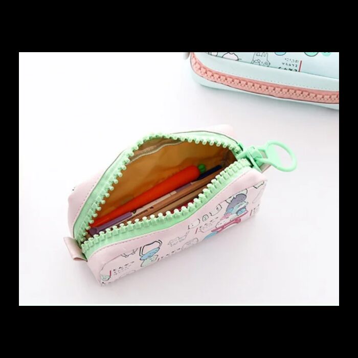 ⁦مقلمة لون زهري وأخضر⁩ - الصورة ⁦8⁩