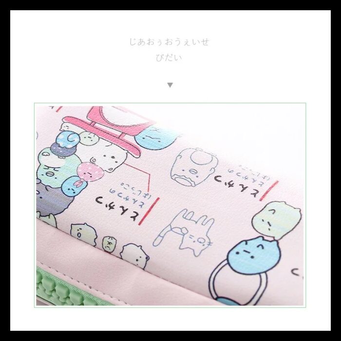 ⁦مقلمة لون زهري وأخضر⁩ - الصورة ⁦10⁩