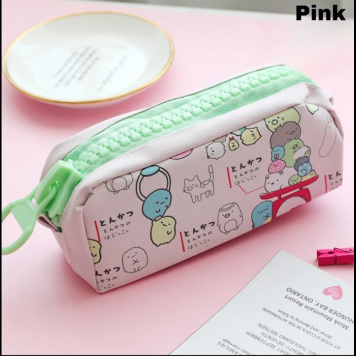 ⁦مقلمة لون زهري وأخضر⁩ - الصورة ⁦13⁩