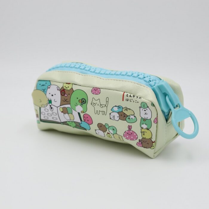 ⁦مقلمة لون أصفر وأزرق⁩ - الصورة ⁦3⁩