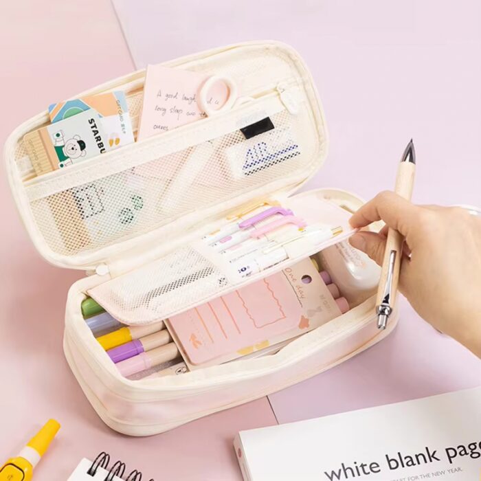 ⁦مقلمة لون زهري فاتح⁩ - الصورة ⁦9⁩