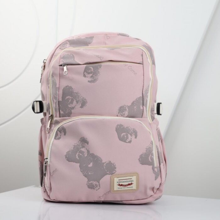 ⁦حقيبة مدرسية لون نهدي⁩ - الصورة ⁦5⁩