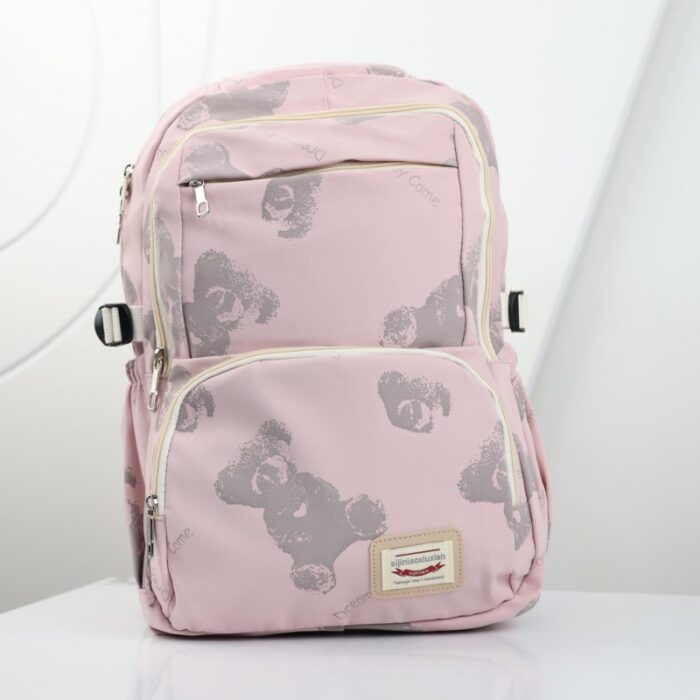 ⁦حقيبة مدرسية لون نهدي⁩ - الصورة ⁦6⁩