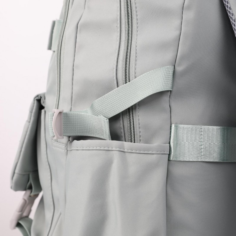 ⁦حقيبة مدرسية لون أخضر فاتح⁩ - الصورة ⁦1⁩