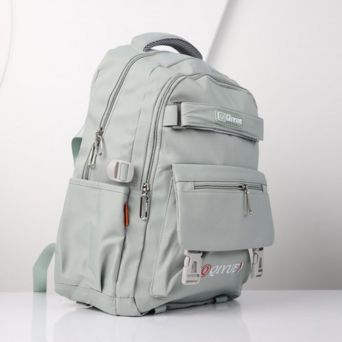 ⁦حقيبة مدرسية لون أخضر فاتح⁩ - الصورة ⁦8⁩