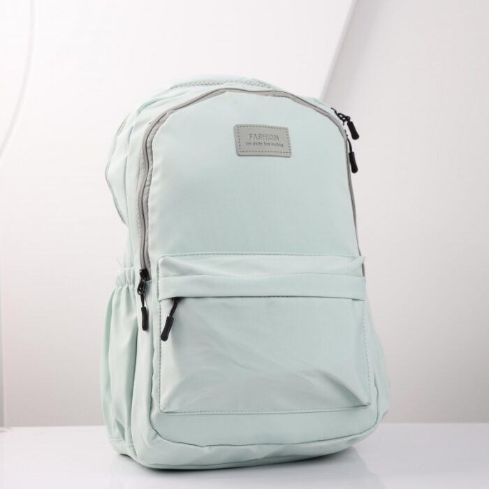 ⁦حقيبة مدرسية لون أخضر فاتح⁩ - الصورة ⁦3⁩