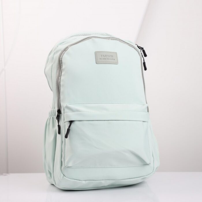 ⁦حقيبة مدرسية لون أخضر فاتح⁩ - الصورة ⁦4⁩