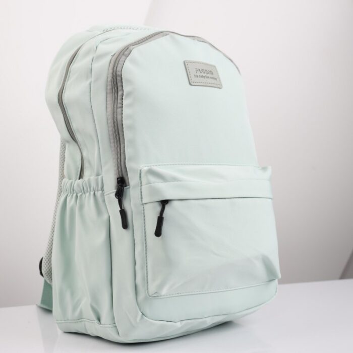 ⁦حقيبة مدرسية لون أخضر فاتح⁩ - الصورة ⁦6⁩