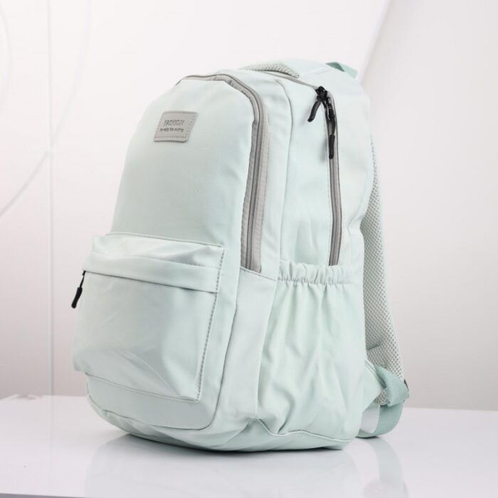 ⁦حقيبة مدرسية لون أخضر فاتح⁩ - الصورة ⁦7⁩